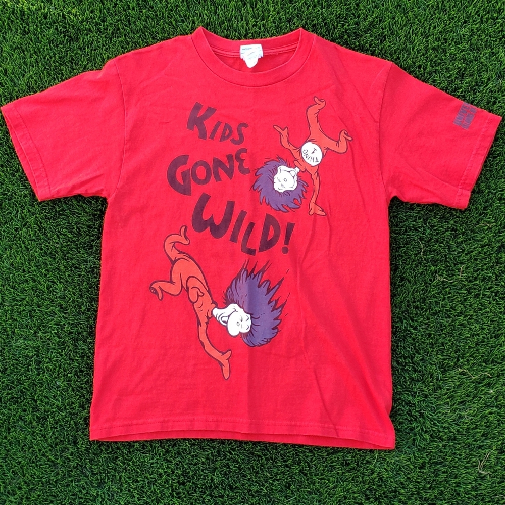♡Toddler "Kids gone wild" Dr. Seuss" Tee